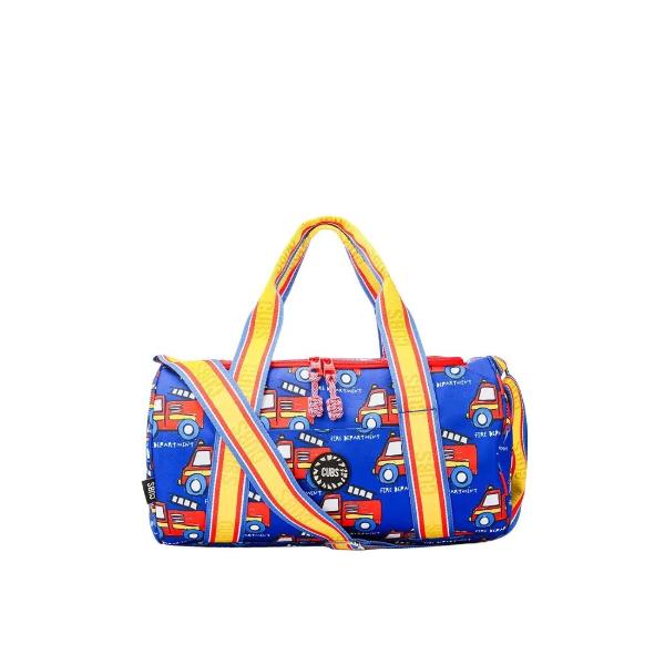 Cubs Fire Truck Medium Duffel Hand Bag 25 L For Unisex