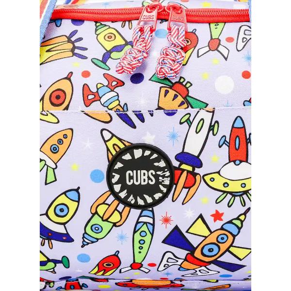 Cubs Space Ships Medium Duffel Hand Bag 25 L For Unisex