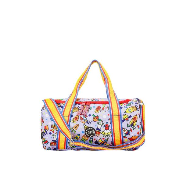 Cubs Space Ships Medium Duffel Hand Bag 25 L For Unisex