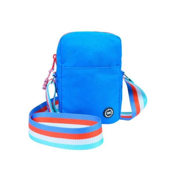 Cubs Cross Body Bag For Unisex, Royal Blue&Red