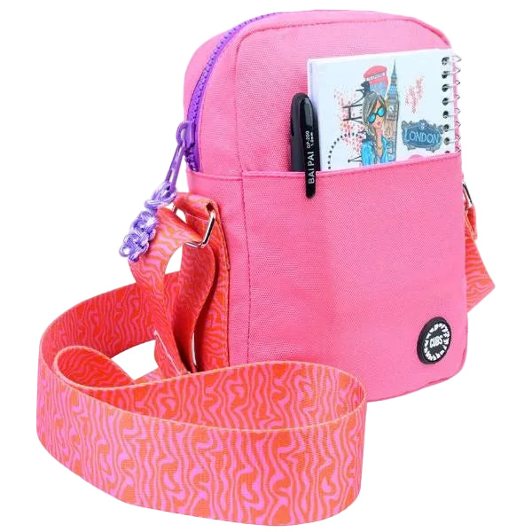 Cubs Cross Body Bag For Unisex, Pink