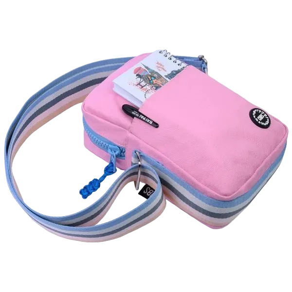 Cubs Cross Body Bag For Unisex, Light Pink
