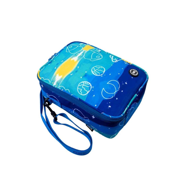 Cubs Shades Of Blue Universe Lunch Bag