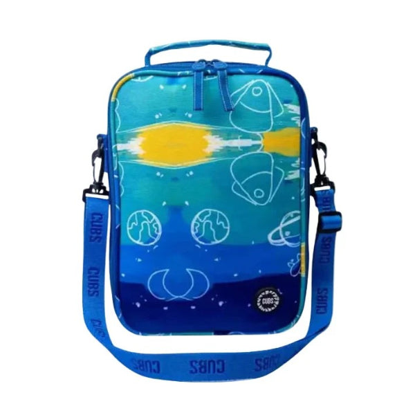 Cubs Shades Of Blue Universe Lunch Bag