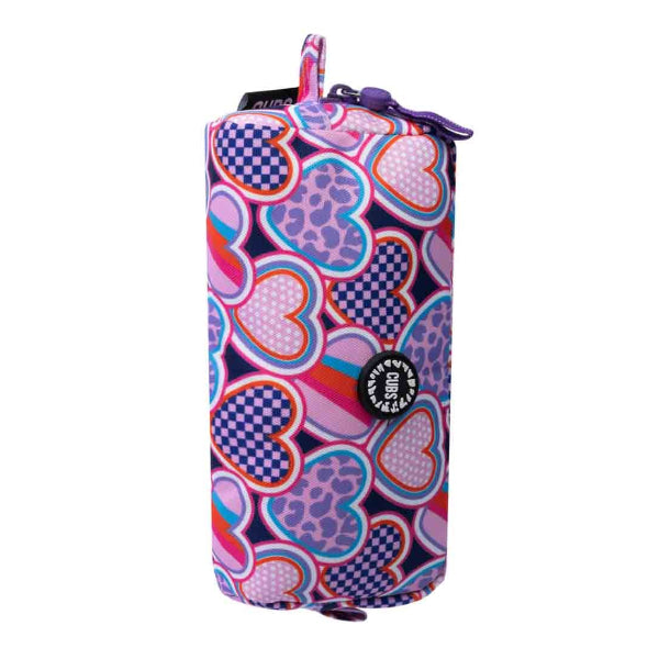 Cubs Purple Hearts Pencil Case