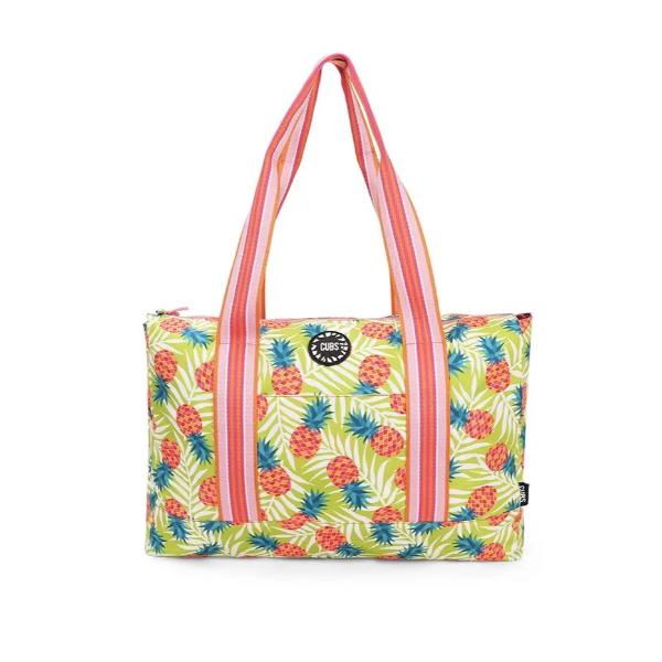 Cubs Flamingos And Pineapples Double Face Tote Bag For Unisex