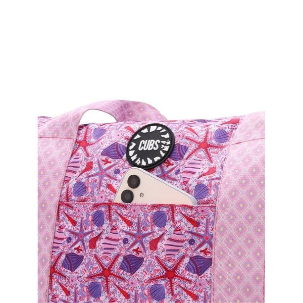 Cubs Bluish Tie Dye And Pinky Stars Double Face Tote Bag For Unisex