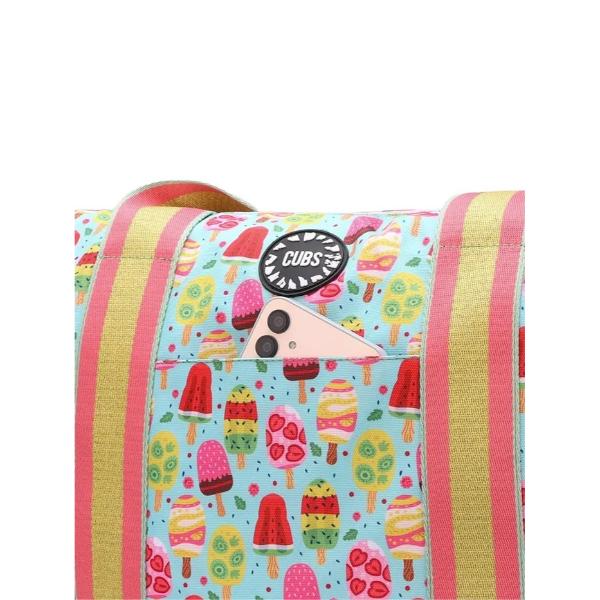 Cubs Pineapples And Ice Cream Double Face Tote Bag For Unisex