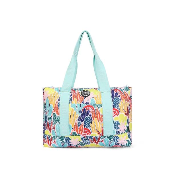 Cubs Colorful Forests Double Face Tote Bag For Unisex