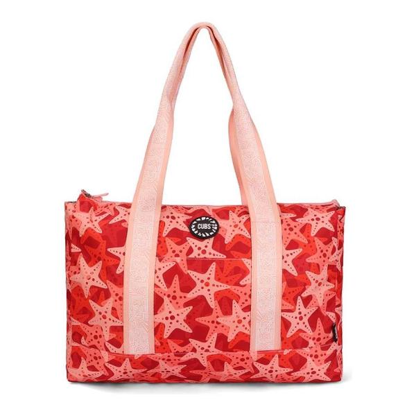 Cubs Stars And Pigons Double Face Tote Bag For Unisex