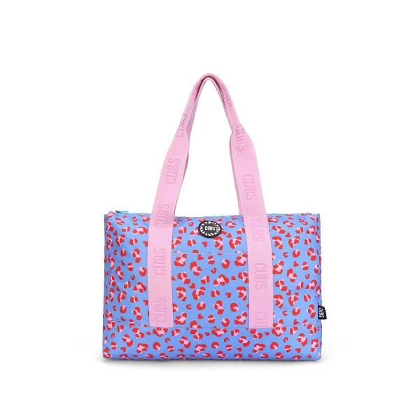 Cubs Blue Vibes Only Double Face Tote Bag For Unisex