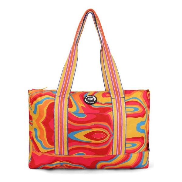 Cubs Ice-Cream And Water Colors Double Face Tote Bag For Unisex