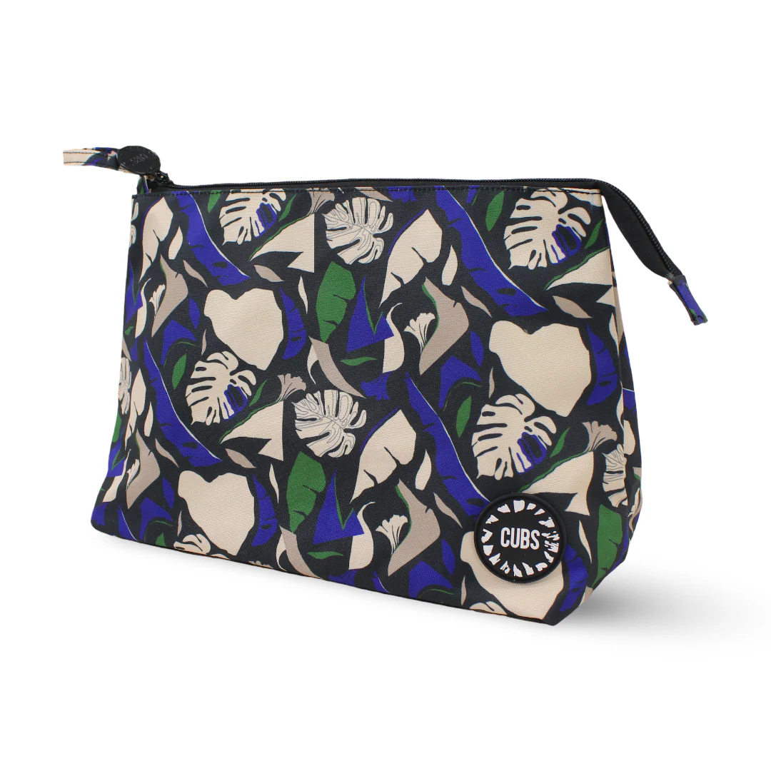 Cubs Black And Blue Large Pouch For Unisex