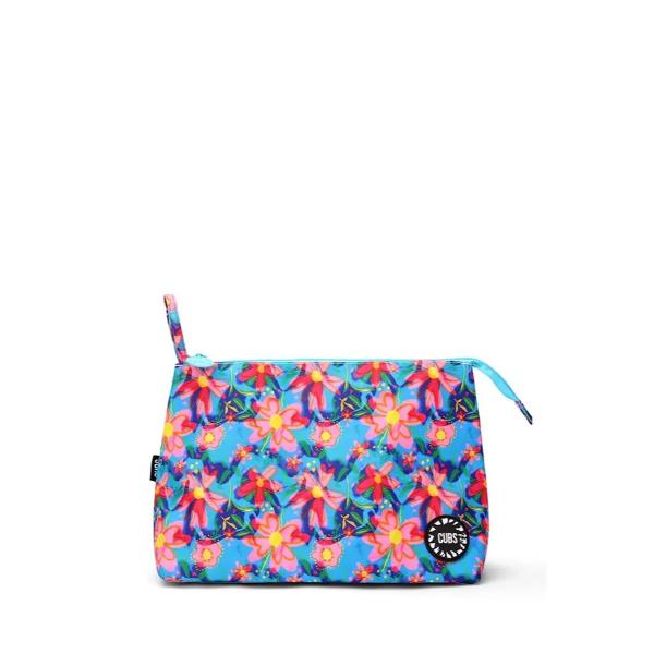 Cubs Lovely Flowers Large Pouch For Unisex