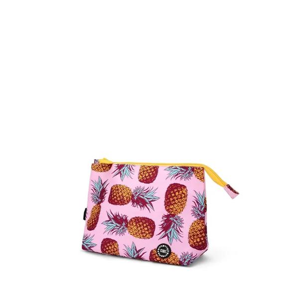 Cubs Purple Pineapples Large Pouch For Unisex