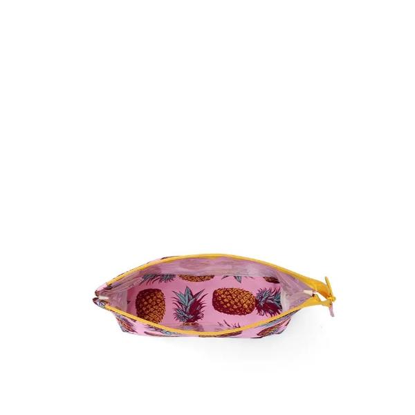 Cubs Purple Pineapples Large Pouch For Unisex