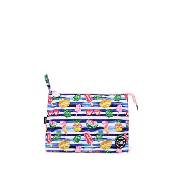 Cubs On The Beach Large Pouch For Unisex