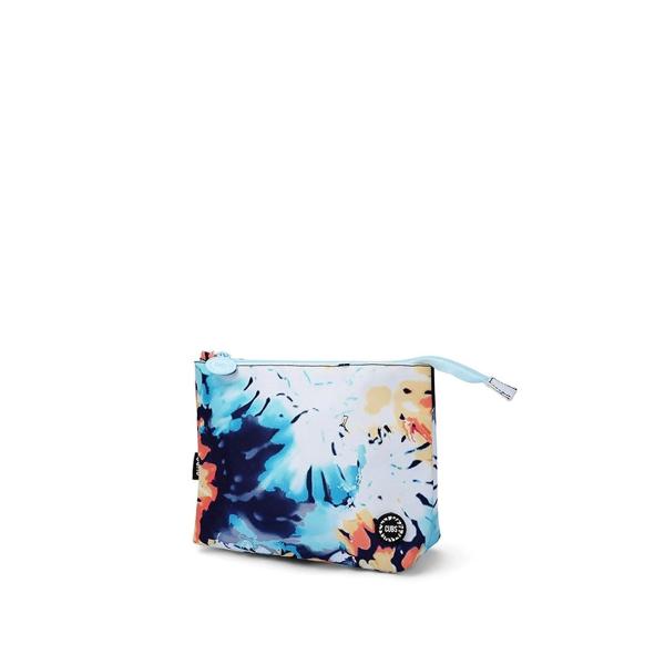 Cubs Blueish Tie Dye Medium Pouch For Unisex