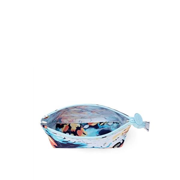 Cubs Blueish Tie Dye Medium Pouch For Unisex