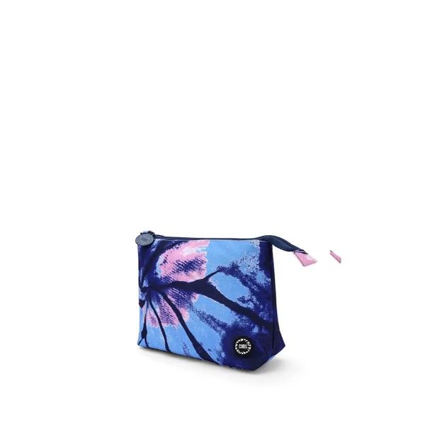 Cubs Shades Of Blue Tie Dye Medium Pouch For Unisex