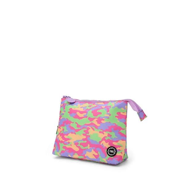 Cubs Pink Camo Medium Pouch For Unisex
