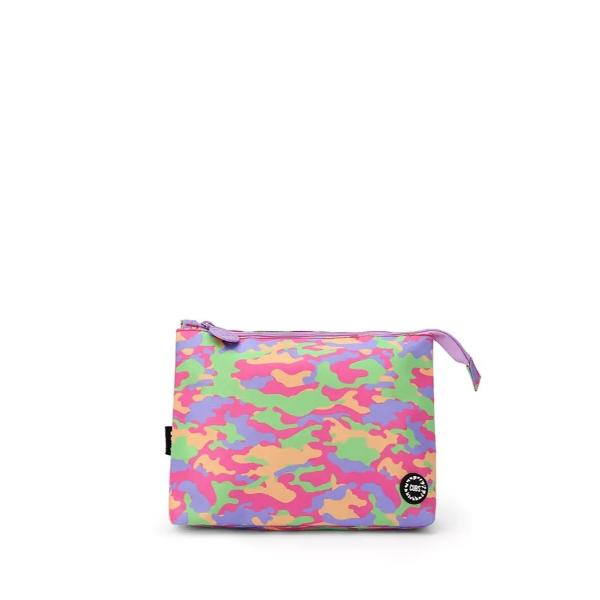 Cubs Pink Camo Medium Pouch For Unisex