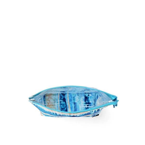 Cubs Blue & Peach Medium Pouch For Unisex