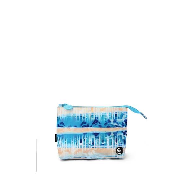 Cubs Blue & Peach Medium Pouch For Unisex