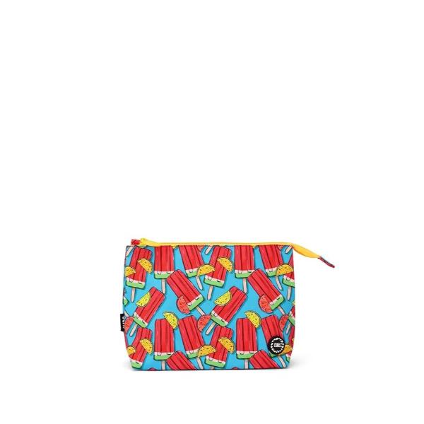 Cubs Ice-Cream & Lemon Medium Pouch For Unisex