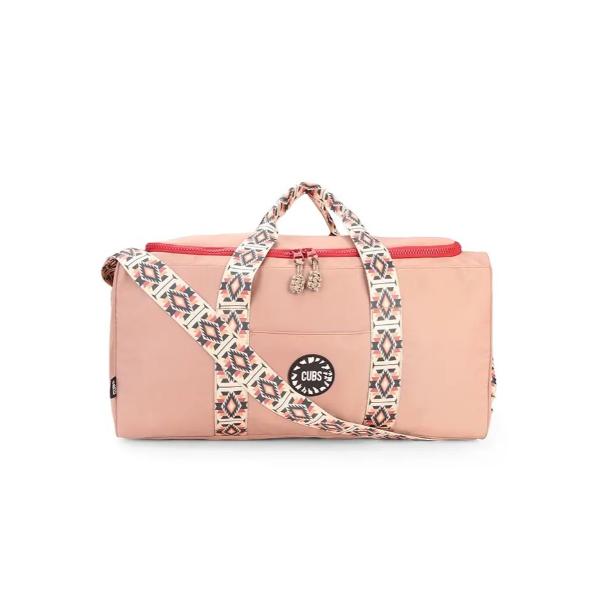 Cubs Camel Weekender Duffel Hand Bag 63 L For Unisex