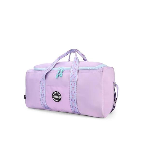 Cubs Lavender Weekender Duffel Hand Bag 63 L For Unisex