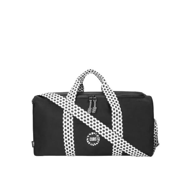 Cubs Black Weekender Duffel Hand Bag 63 L For Unisex
