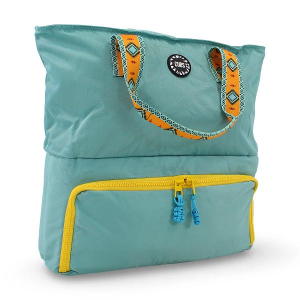 Cubs Ocean Green Cooling Tote Bag For Unisex