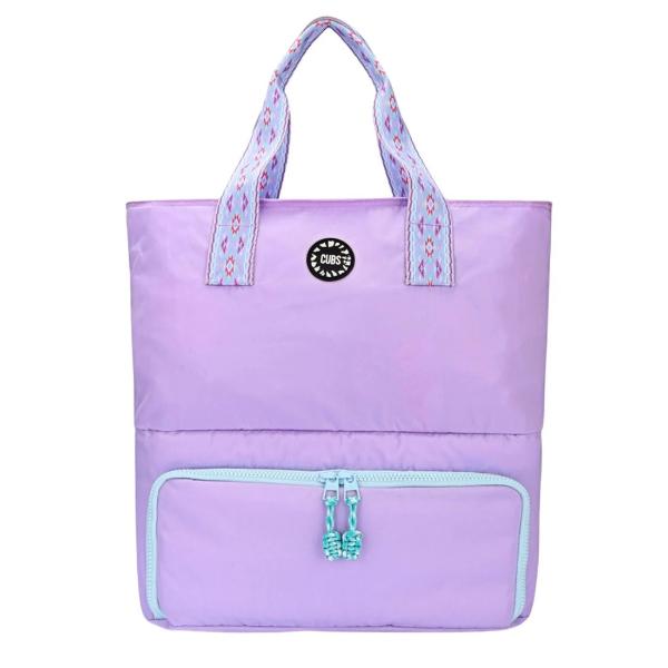 Cubs Lavender Cooling Tote Bag For Unisex
