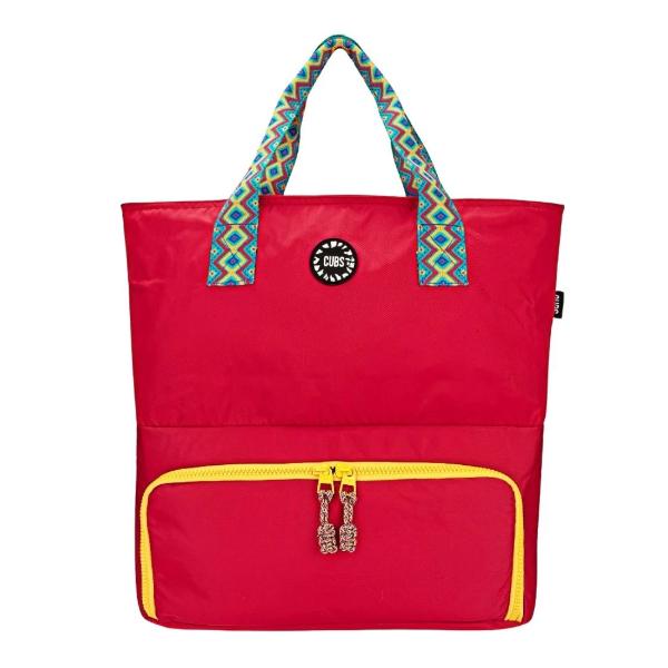 Cubs Flame Red Cooling Tote Bag For Unisex