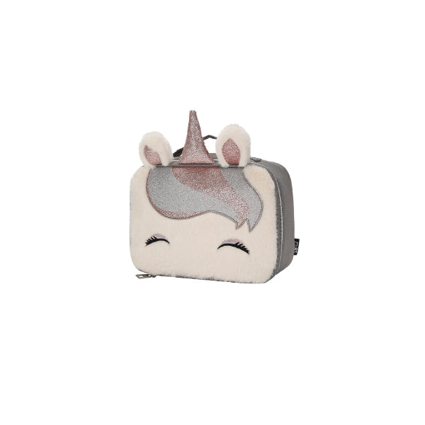 Cubs Matt Gold Sequin & Fur Unicorn Lunch Bag
