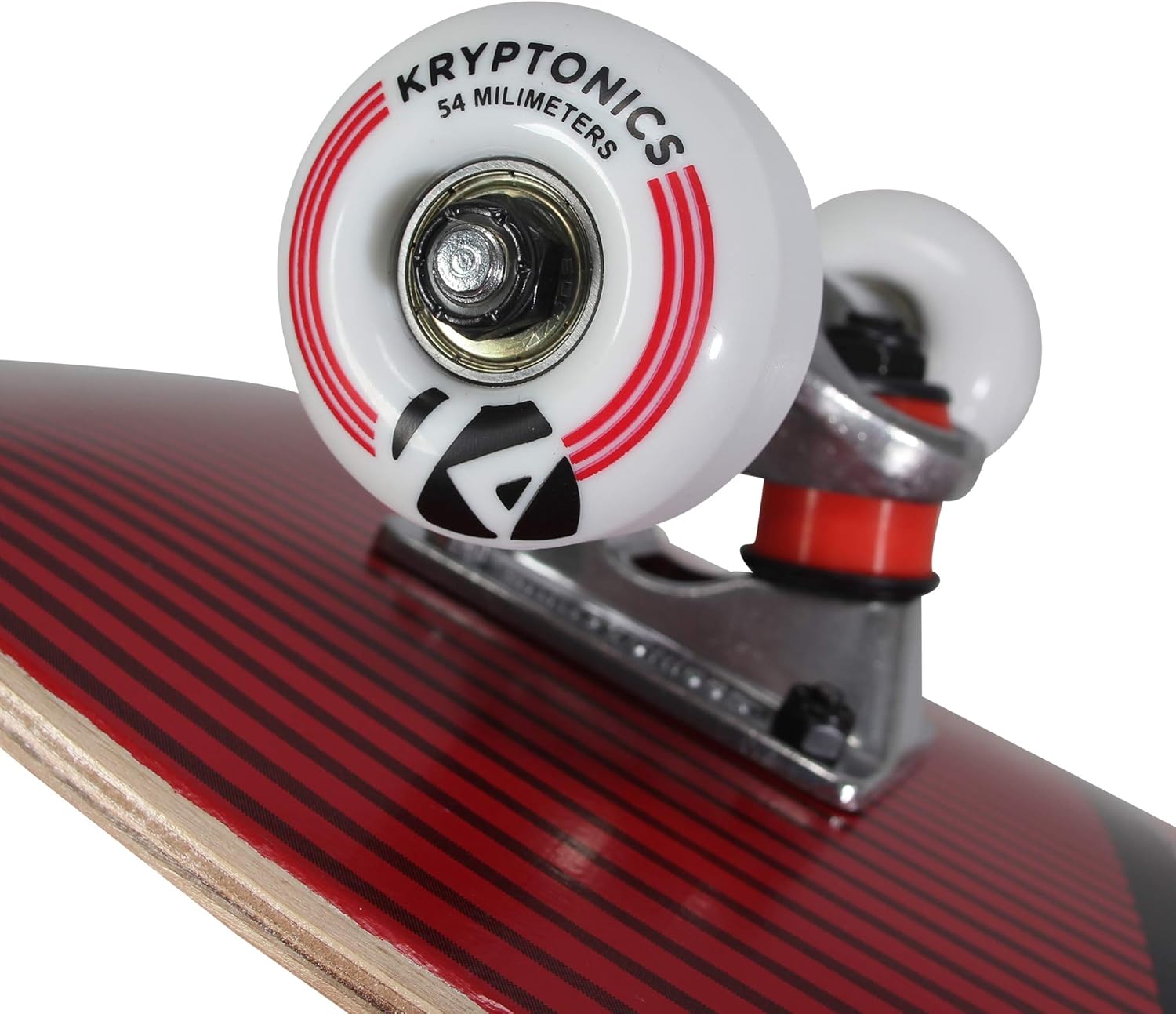 Kryptonics Star Series Cali-Red Skateboard