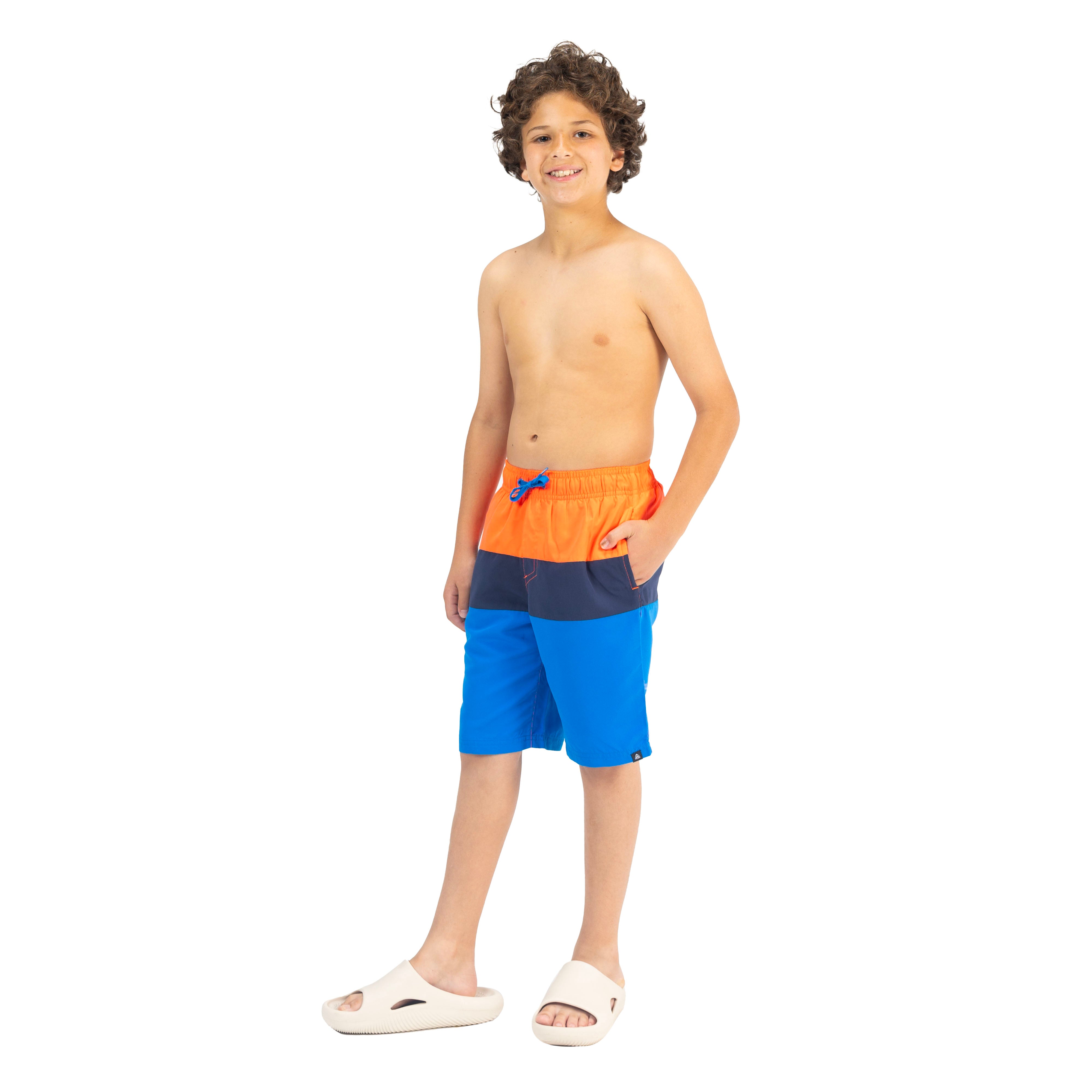 Firefly Swimming Short For Kids, Blue & Navy