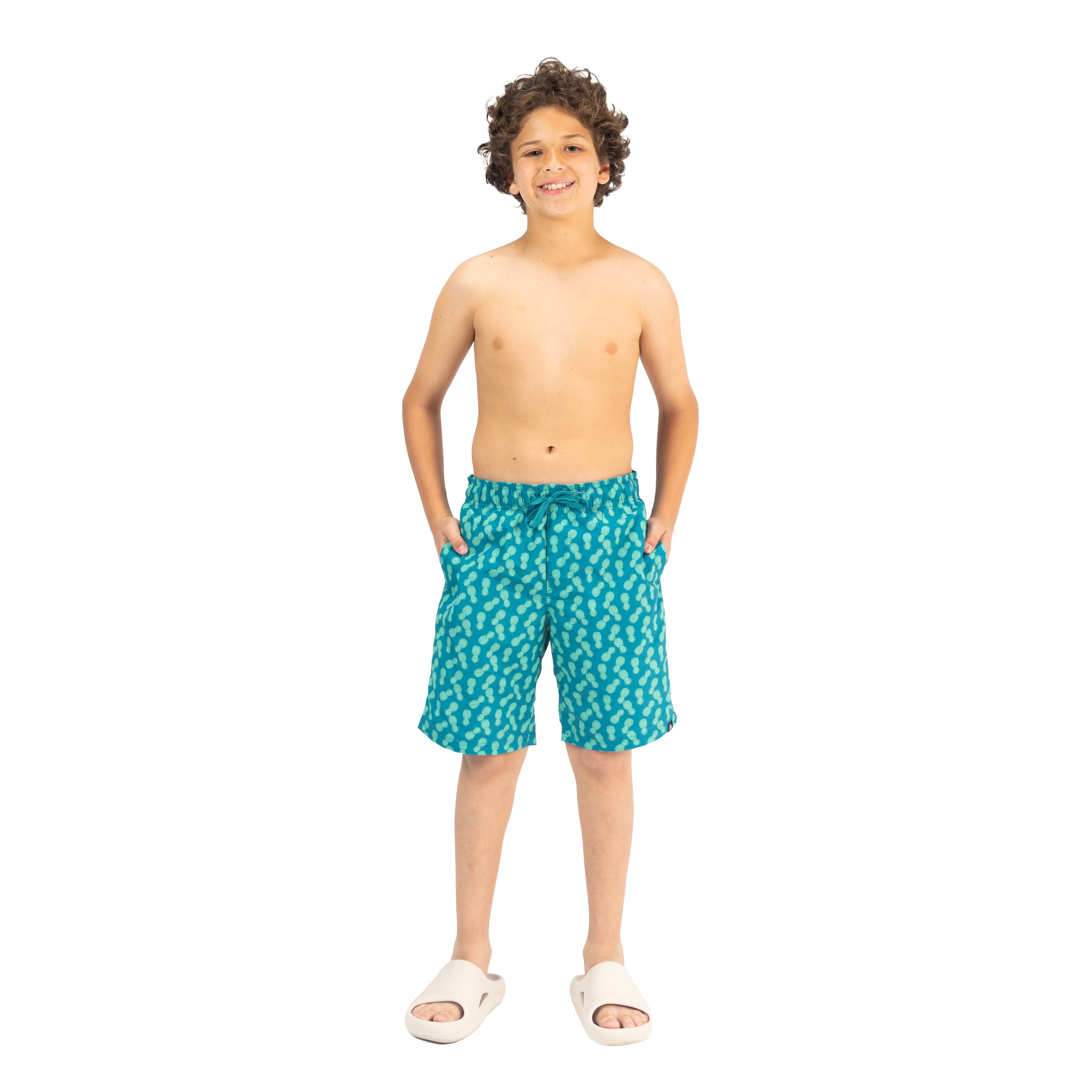 Firefly Swimming Short For Kids, Green