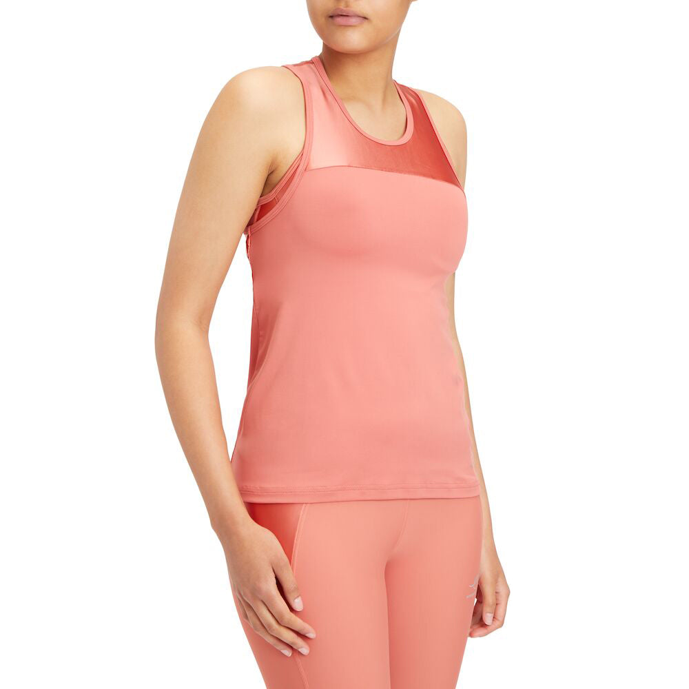 Energetics Teresa Singlet For Women, Dark Rose