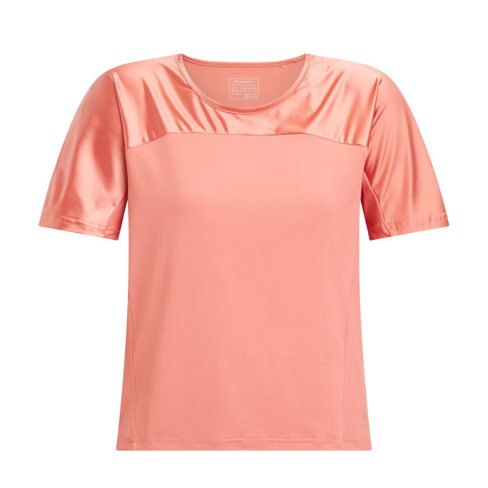 Energetics Lory Cross Training T-Shirt For Women, Dark Rose