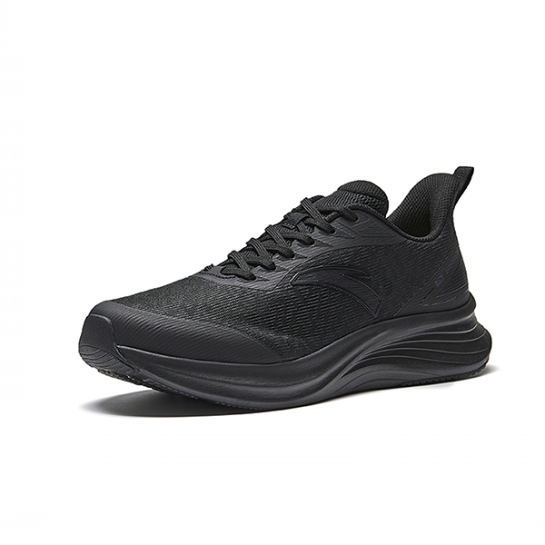 حذاء جري انتا للرجال، أسود