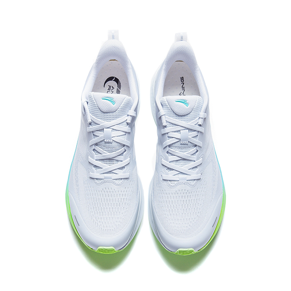 حذاء رياضي رجالي من أنتا، رمادي وأزرق