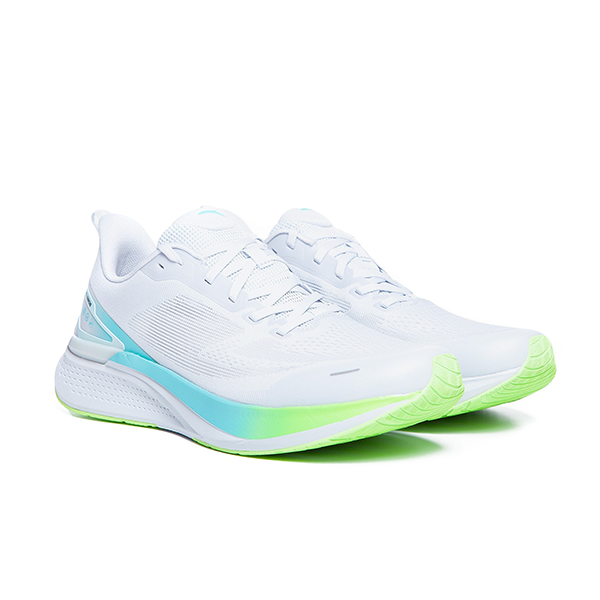 حذاء رياضي رجالي من أنتا، رمادي وأزرق