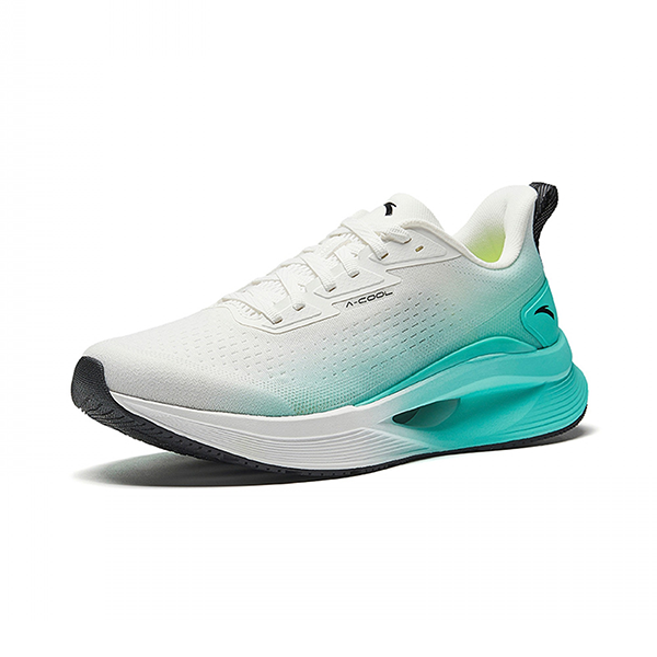 حذاء رياضي رجالي من أنتا، أبيض وأزرق