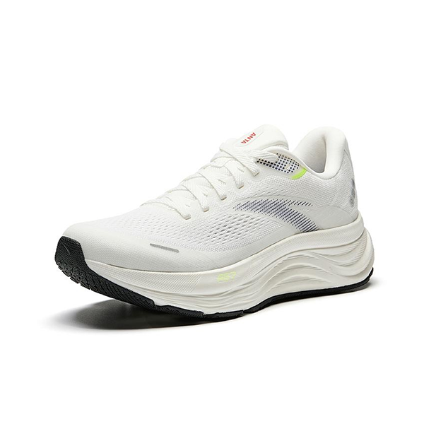 حذاء رياضي رجالي من أنتا، أبيض وأزرق