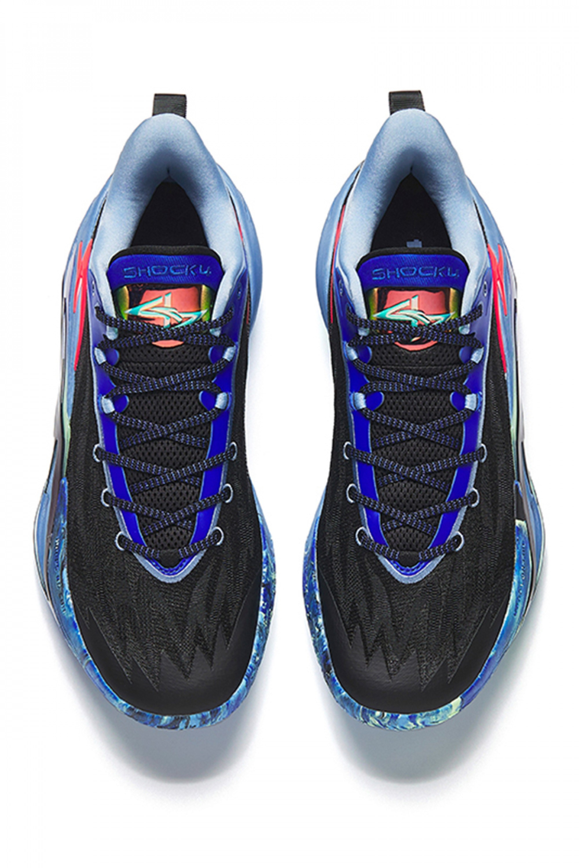 Anta Basketball Shoes For Men, Black&Blue