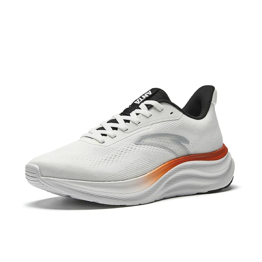 Anta Running Shoes For Men, White&Silver