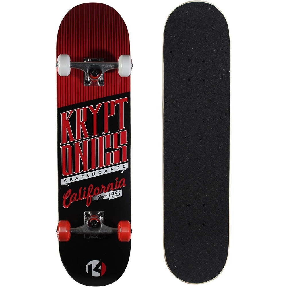 Kryptonics Star Series Cali-Red Skateboard