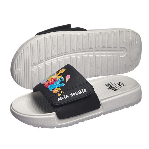 شبشب أنتا للنساء - أسود/بيج